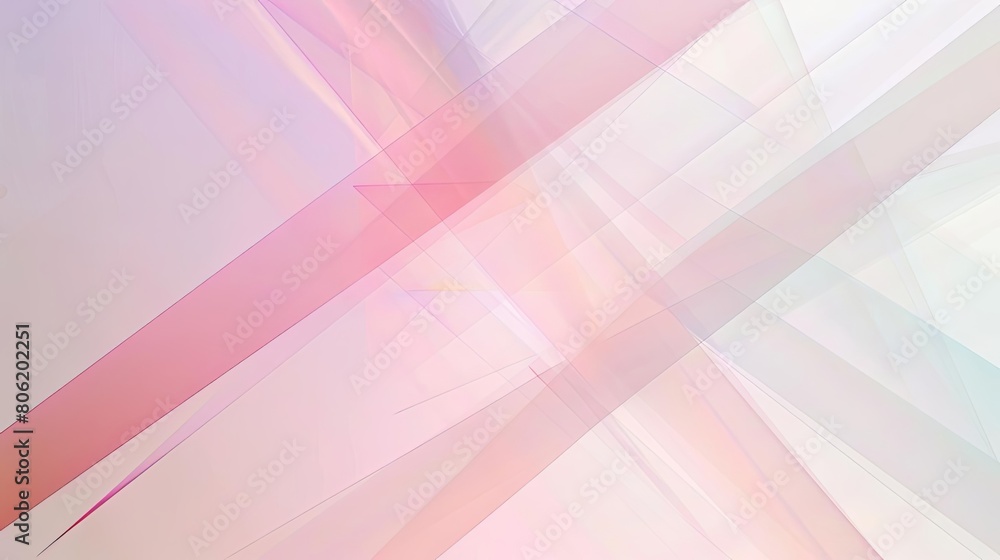 Poster minimalist background with intersecting lines and subtle hues