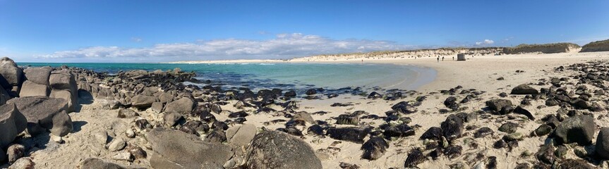 Le long de la côte à La Torche en Bretagne Cornouaille Finistère France	