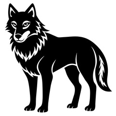 wolf vector illustration