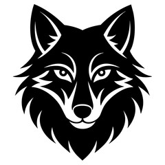wolf head vector illustration