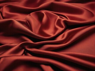 Obraz premium red satin background