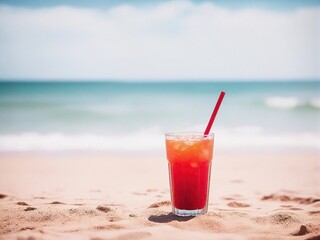 cocktail on the beach