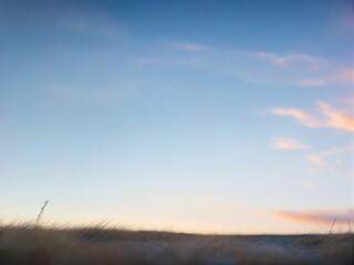 Obraz premium sunset in the mountains