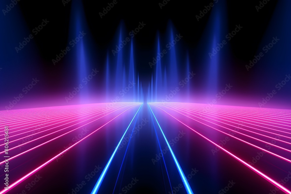 Poster abstract background with lines