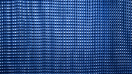 Blue yoga mat texture macro pattern, textured background, fitness carpet