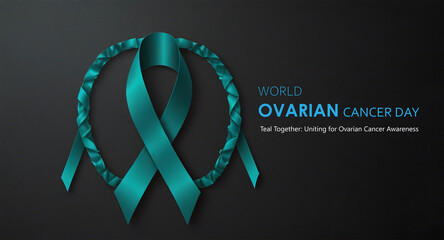 World Ovarian Cancer Day poster design