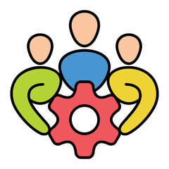 Collaboration Icon Color