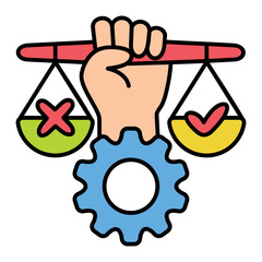 Equality  Icon Color