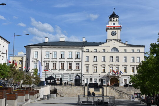 Miasto Gorlice, centrum, rynek, Małopolska, Polska, Europa,  