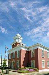 The Granville County courthouse in downtown Oxford, North Carolina