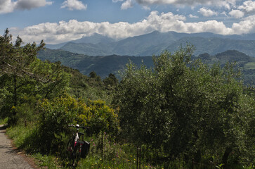 Panorama de Ligurie, Italie