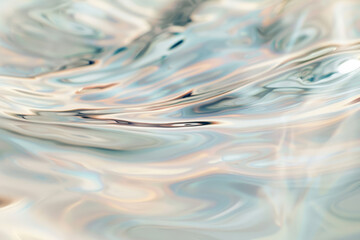The image is a watercolor painting of a wave with a blue and white color scheme