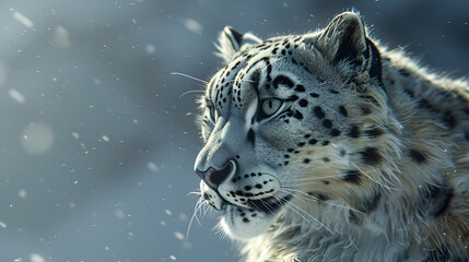 portrait of a leopard