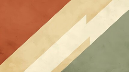 minimalist composition with intersecting lines and earthy colors