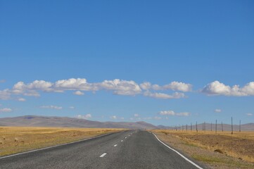 road in the countryside