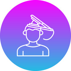 Hair straightener Icon