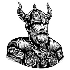 VIKING, Viking Warrior, Warrior, Viking Head, Viking Face, Vikings Vector Svg Laser Cut Files Clipart Printable