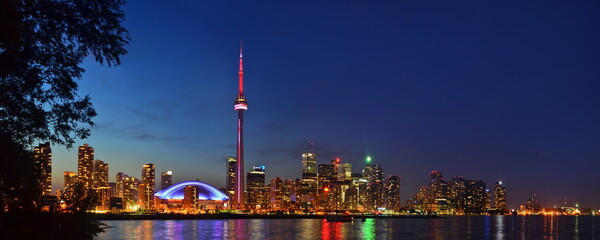 40MP Toronto Noon Skyline Panorama