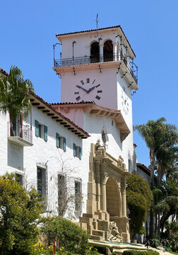 Tower of the Santa Barbara Courthouse