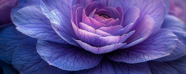 A Delicate Beauty: Purple camelia Macro Shot