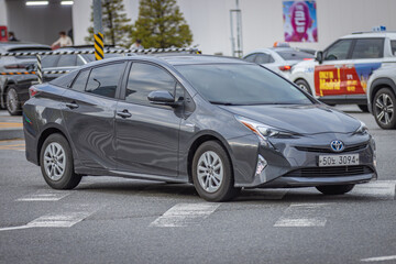 Seoul, South Korea - April 22 2024 "Seoul Tower, Namchang & Euljiro area in Seoul"