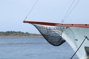 detail of a boat, Murter, island Murter, Croatia