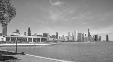 Big City Skyline along the waterfront