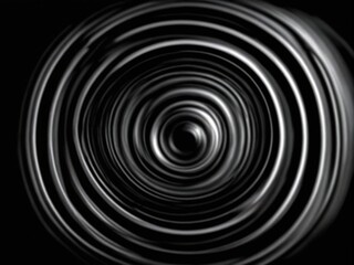 Obraz premium black and white spiral