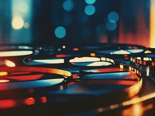 night traffic at night