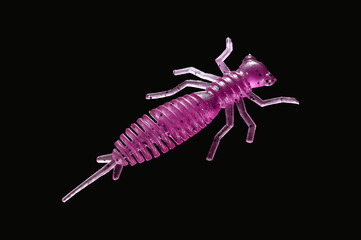 silicone fishing lures. fishing by spinning
