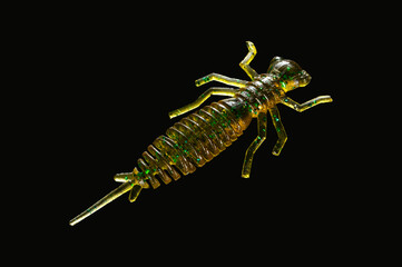 silicone fishing lures. fishing by spinning

