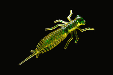 silicone fishing lures. fishing by spinning
