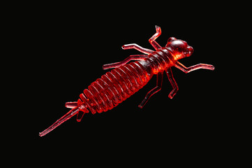 silicone fishing lures. fishing by spinning
