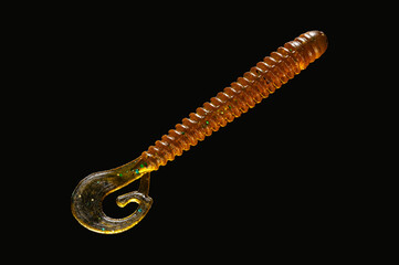 silicone fishing lures. fishing by spinning
