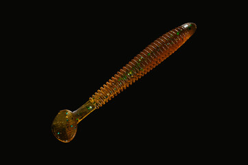 silicone fishing lures. fishing by spinning
