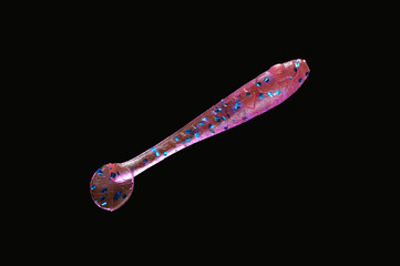 silicone fishing lures. fishing by spinning
