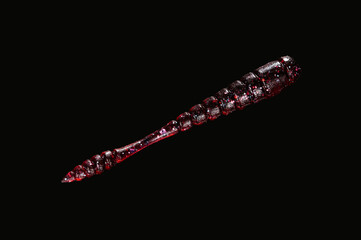 silicone fishing lures. fishing by spinning
