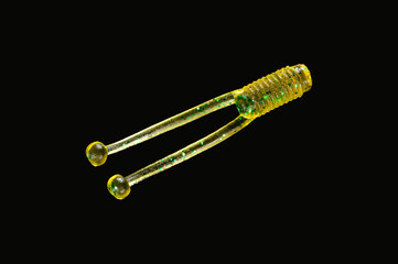 silicone fishing lures. fishing by spinning
