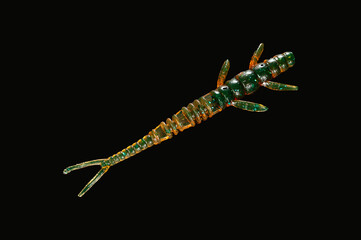 silicone fishing lures. fishing by spinning