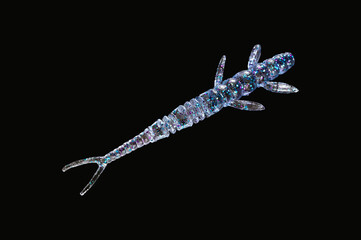 silicone fishing lures. fishing by spinning
