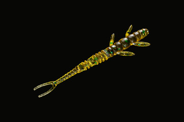 silicone fishing lures. fishing by spinning