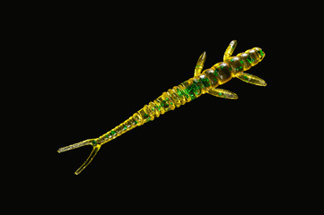 silicone fishing lures. fishing by spinning