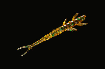 silicone fishing lures. fishing by spinning
