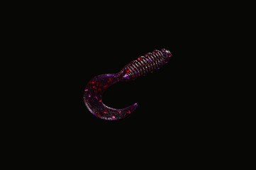 silicone fishing lures. fishing by spinning