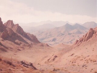 Naklejka premium mountains in the himalayas