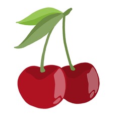 normalna wiśnia grafika © Zofia