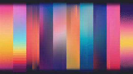 A series of gradient backgrounds, ranging from subtle pastels to bold and dynamic color transitions, for use in digital design. 8k