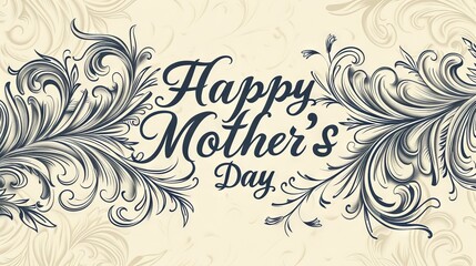 Happy mother's day card design