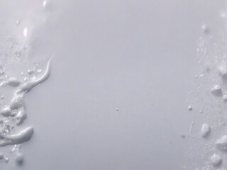 water splash on black