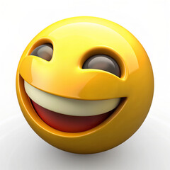 Fototapeta premium 3d smiley face